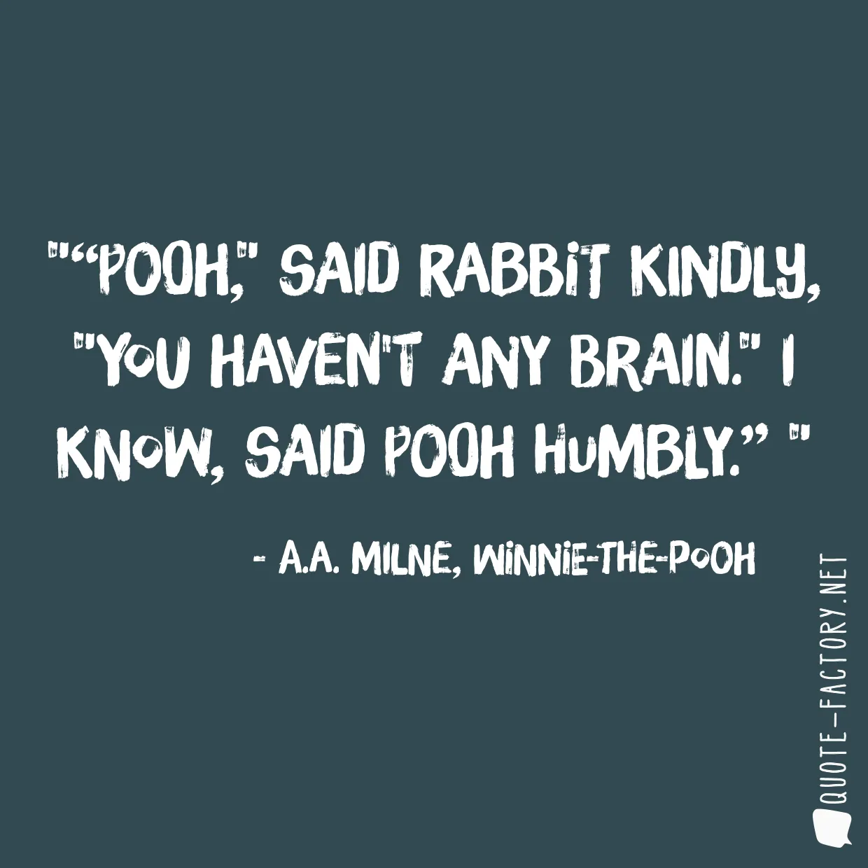 “Pooh,